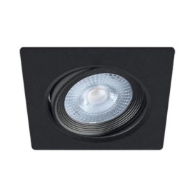 Spot LED Encastrable Orientable 5W Carré - Noir - SMD