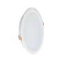 Spot LED encastrable rond plat 30W - Blanc - Transformateur Intégré - Étanche IP65