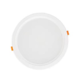 Spot LED encastrable rond plat 30W - Blanc - Transformateur Intégré - Étanche IP65